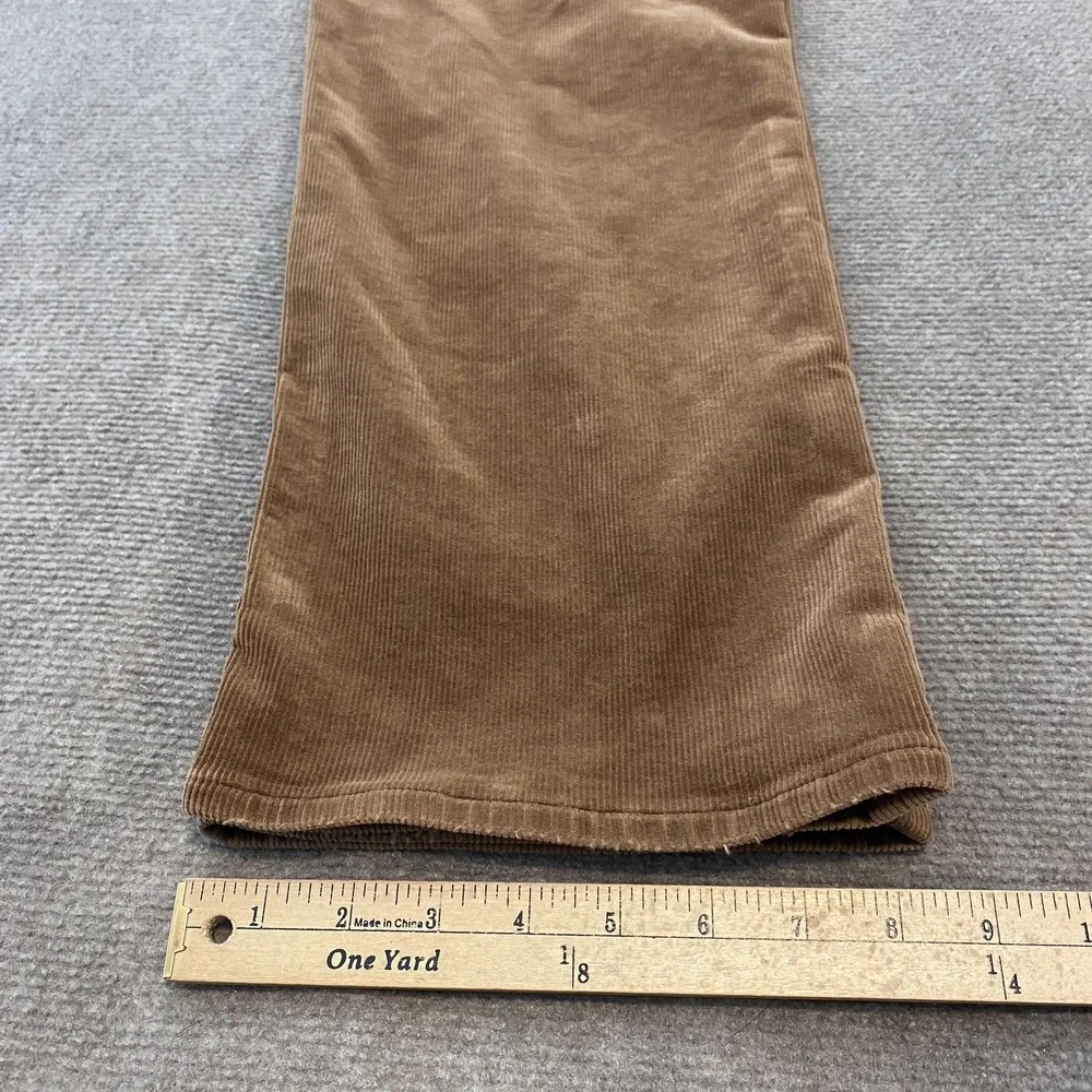 Polo Ralph Lauren Pants Mens 38x30 Brown‎ Varick Slim Straight Corduroy RL Pony